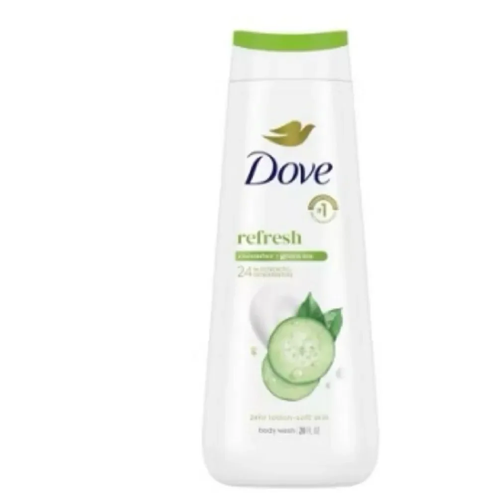 🛍️ Dove Refresh Body Wash Cucumber & Green Tea 24hr Lotion-Soft Skin - 20 fl oz💥